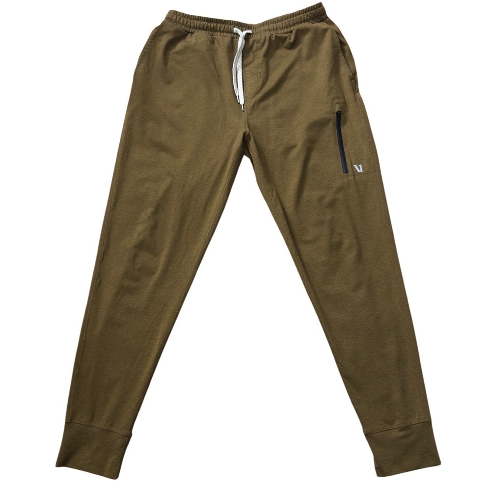 Vuori Sunday Performance Joggers Mens Medium Oregano Green Sweatpants V416